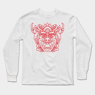 Barong Sketch Long Sleeve T-Shirt